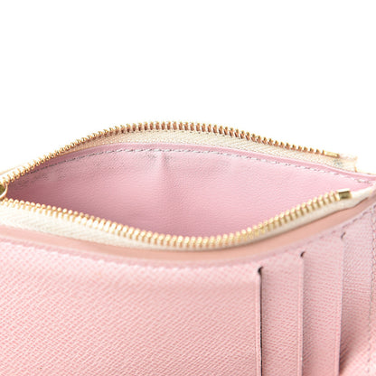 Louis Vuitton Damier Azur Victorine Wallet Rose Ballerine 11 of 15