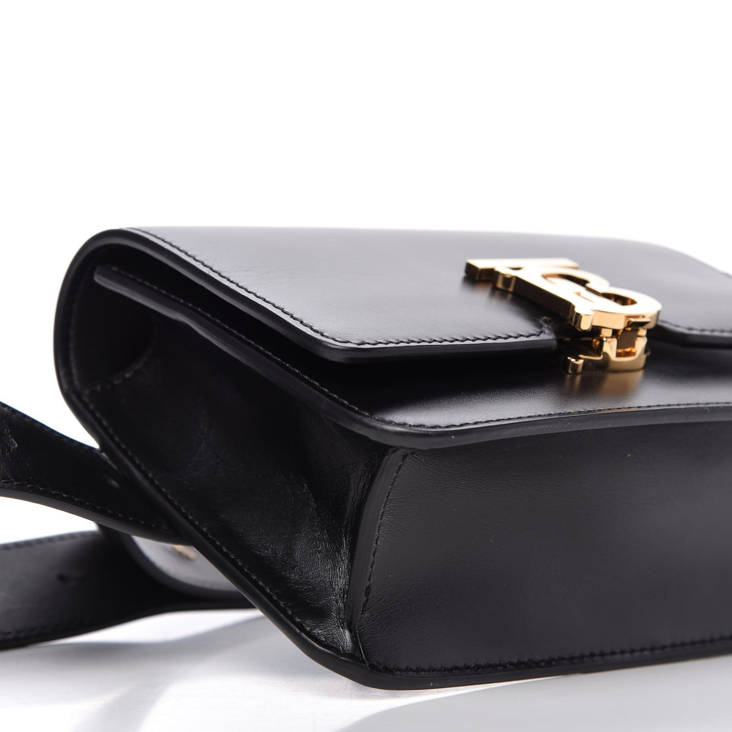 Calfskin TB Belt Bag Black