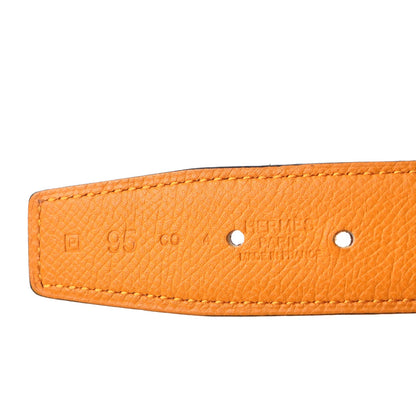 Hermes Swift Epsom 32mm Belt Strap 95 Mangue Gold 4 of 9