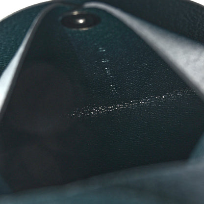 Hermes Chevre Mysore Bastia Coin Purse Vert Cypress 6 of 7