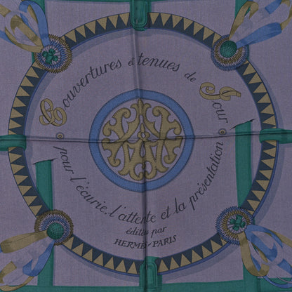 Hermes Silk Couvertures Et Tenues de Jour Scarf 90 2 of 3