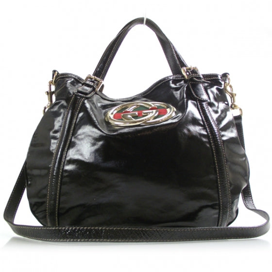 Dialux Medium Britt Tote Black