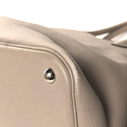 Hermes Taurillon Clemence Bolide 45 Gris Tourterelle 10 of 15