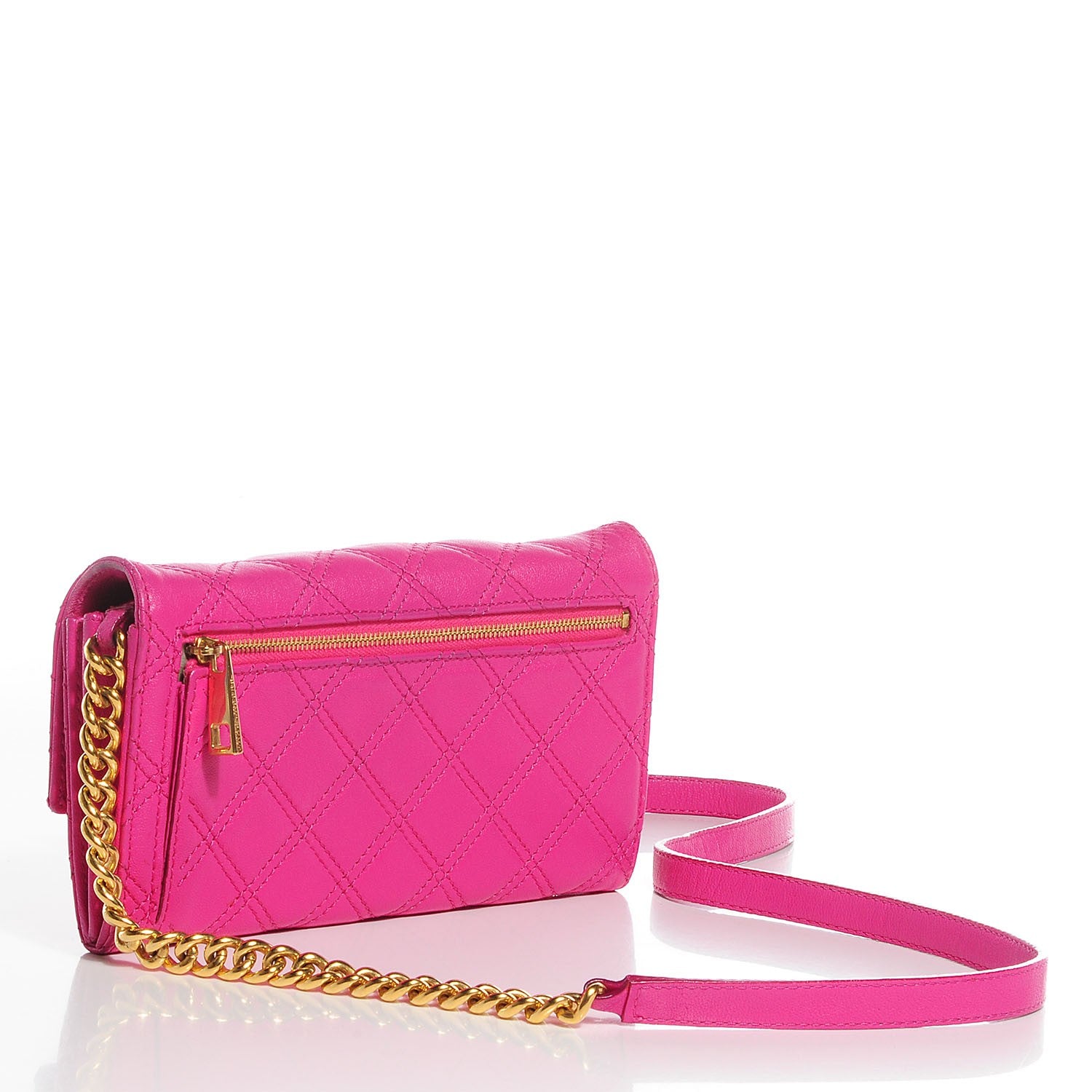Marc Jacobs Quilted Lambskin The Small Single Flap Pink 3 of 6