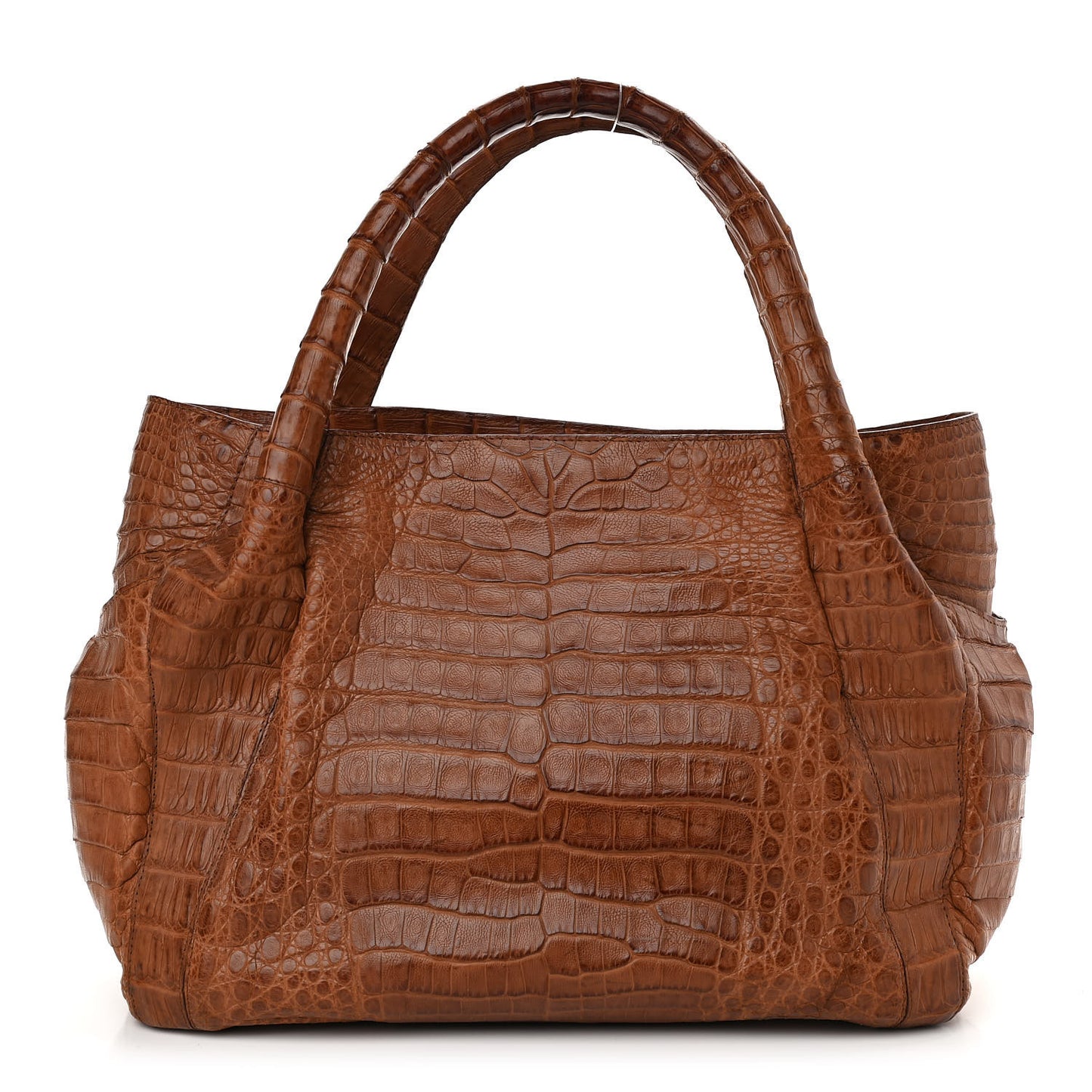 Crocodile Tote Brown