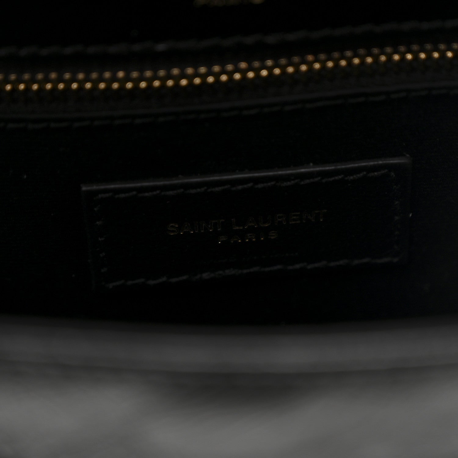 Saint Laurent Crinkled Calfskin Matelasse Monogram Medium Niki Chain Satchel Black 6 of 10