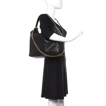 Gucci Guccissima Signature Large Linea A Hobo Black 2 of 10