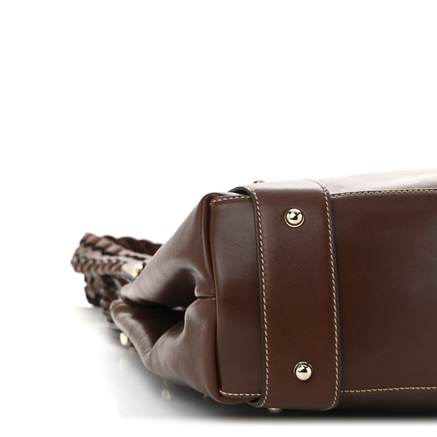 Calfskin Medium Pelham Shoulder Bag Brown
