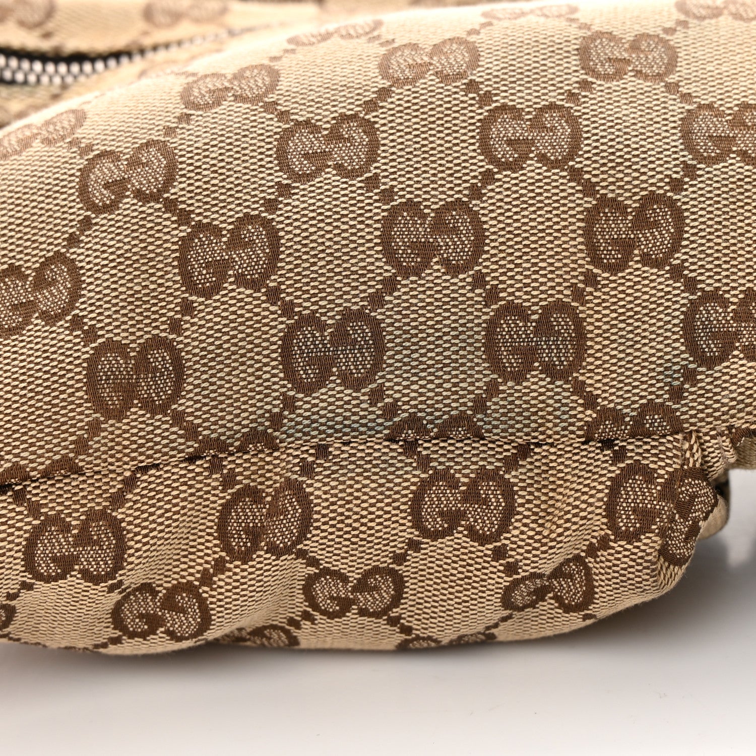 Gucci Monogram Web Belt Bag Dark Brown 15 of 17