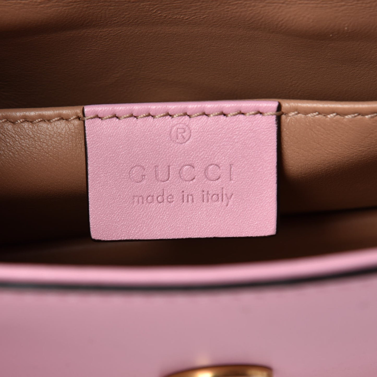 Nappa Pearl Studded Mini Queen Margaret Broadway Shoulder Bag Sugar Pink