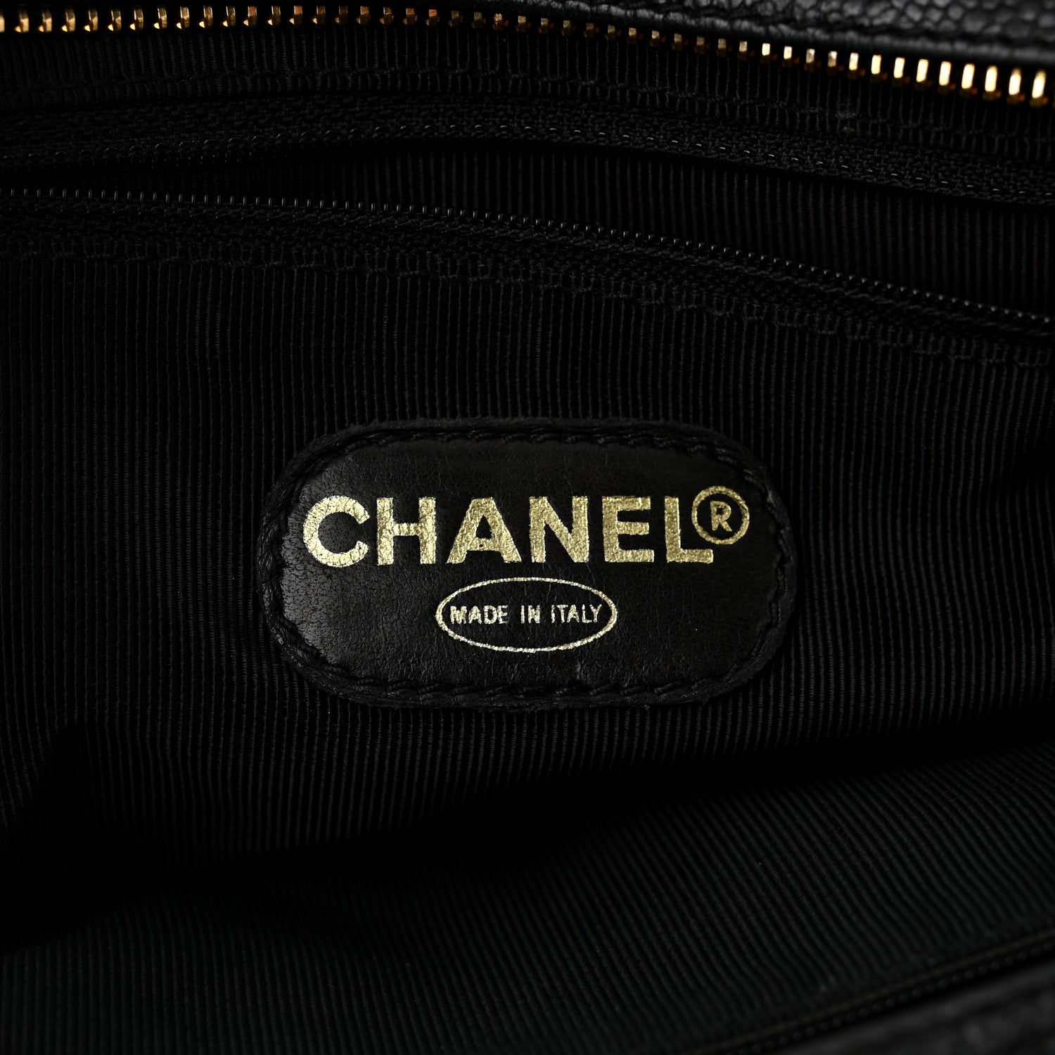 Chanel Caviar CC Shoulder Bag Black 6 of 11