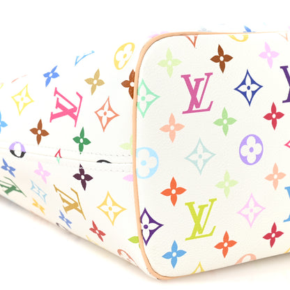 Louis Vuitton LV X TM Monogram Multicolor Neverfull MM White 9 of 10