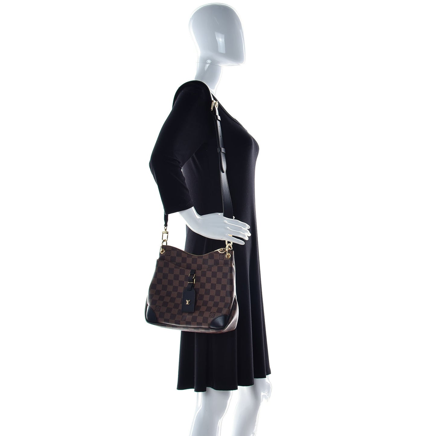 Damier Ebene Odeon PM Black