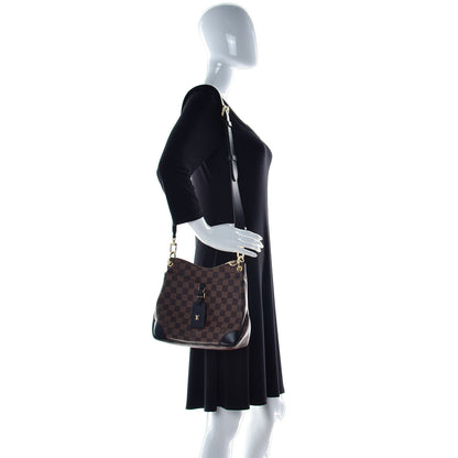 Louis Vuitton Damier Ebene Odeon PM Black 2 of 10
