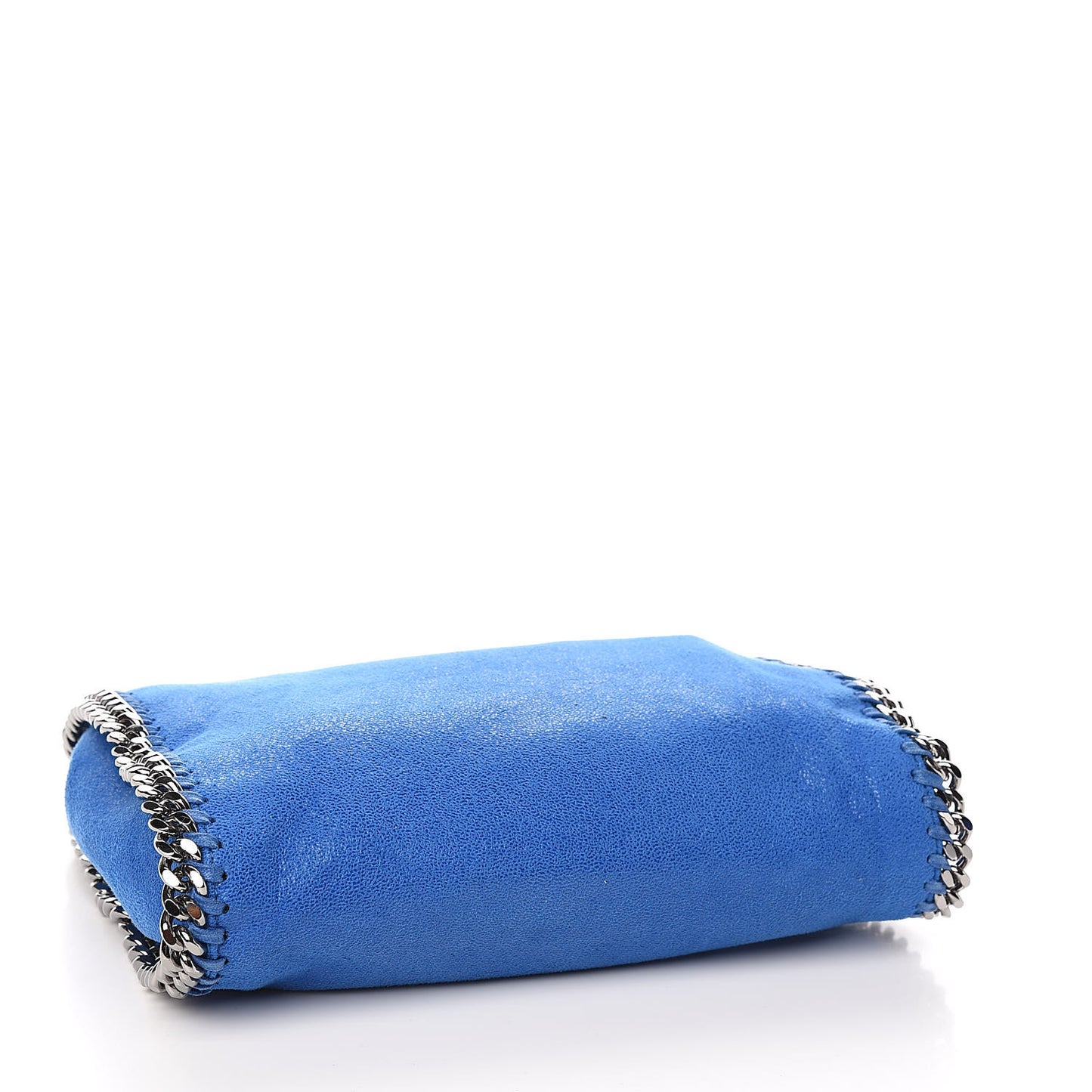Shaggy Deer Mini Falabella Fold Over Tote Bright Blue
