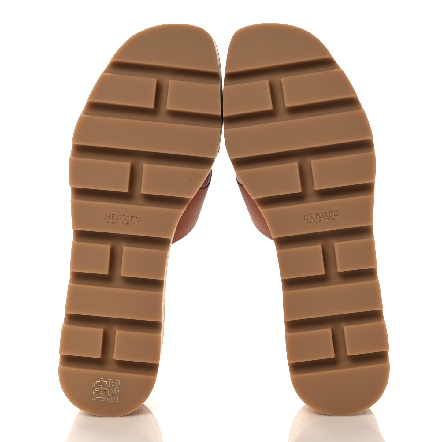 Calfskin Cork Eze 30 Sandals 38 Marron Glaise