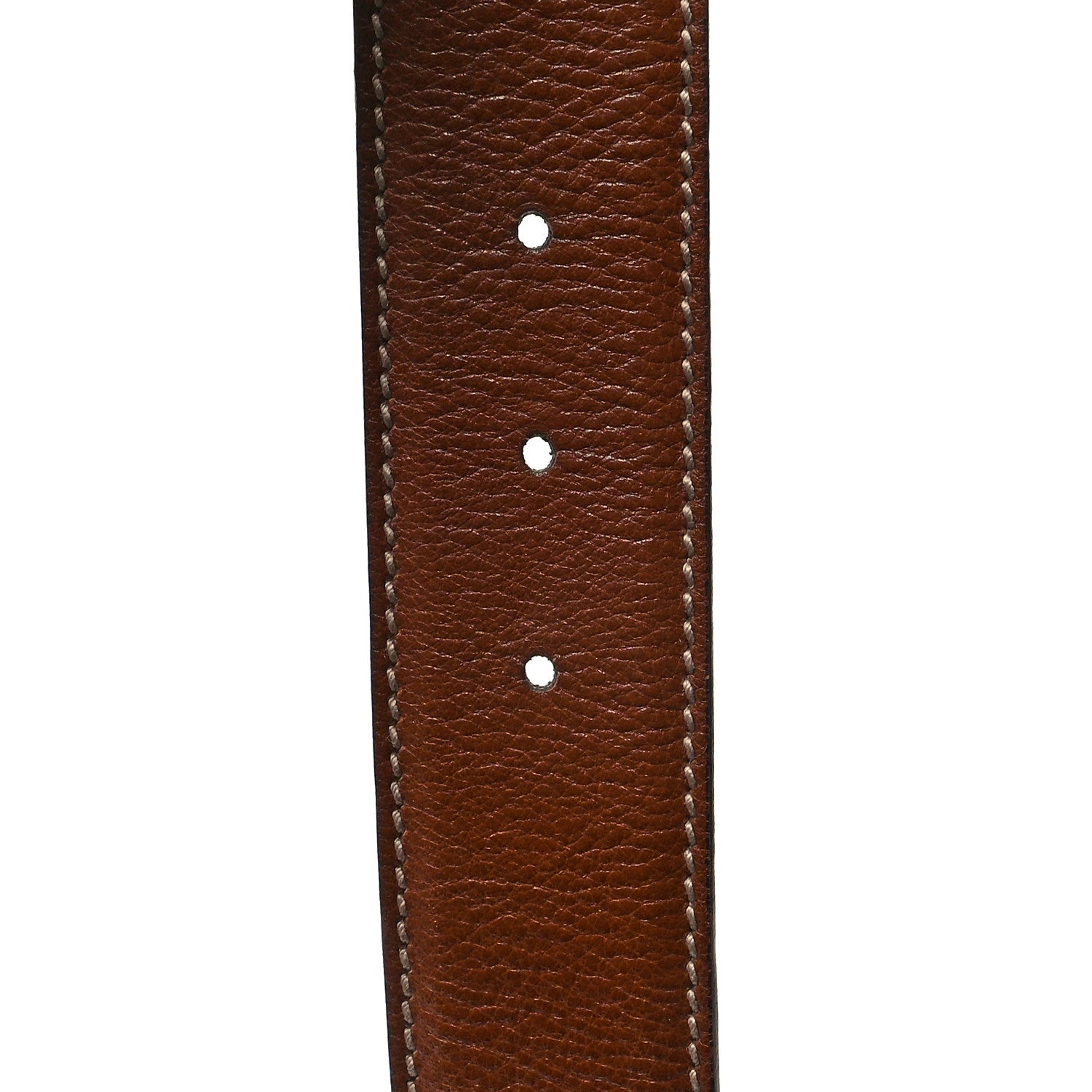 Gucci Calfskin Interlocking G Belt 85 34 Brown Turquoise 4 of 7