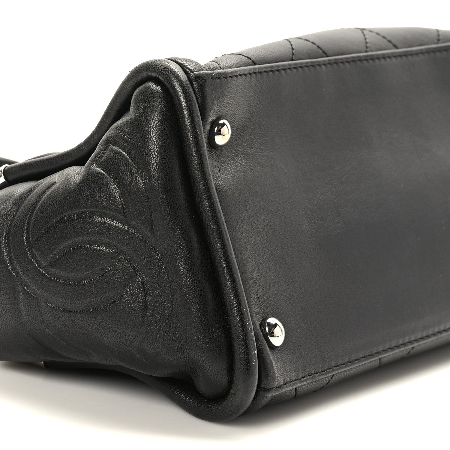 Chanel Lambskin Ultimate Soft Frame Bag Black 8 of 9
