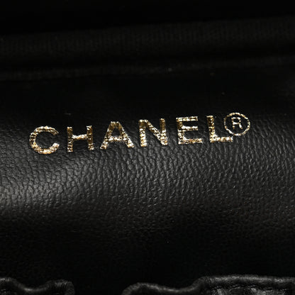 Chanel Caviar Cosmetic Vanity Bag Black 6 of 8