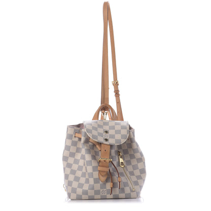 Louis Vuitton Damier Azur Sperone BB Backpack 1 of 10
