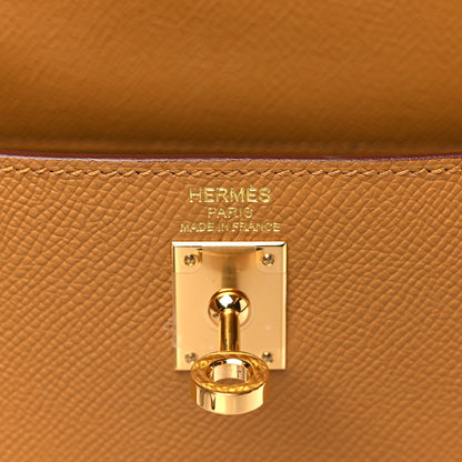 Hermes Epsom Kelly Sellier 25 Sesame 5 of 8