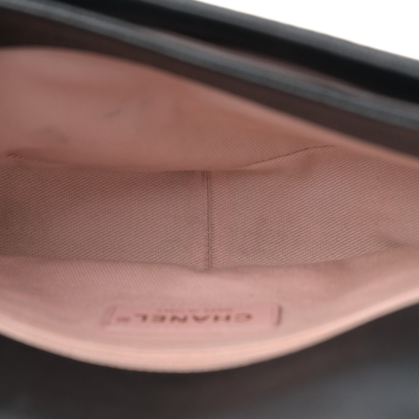 Grained Calfskin Quilted Small Cuba Top Handle Flap Black