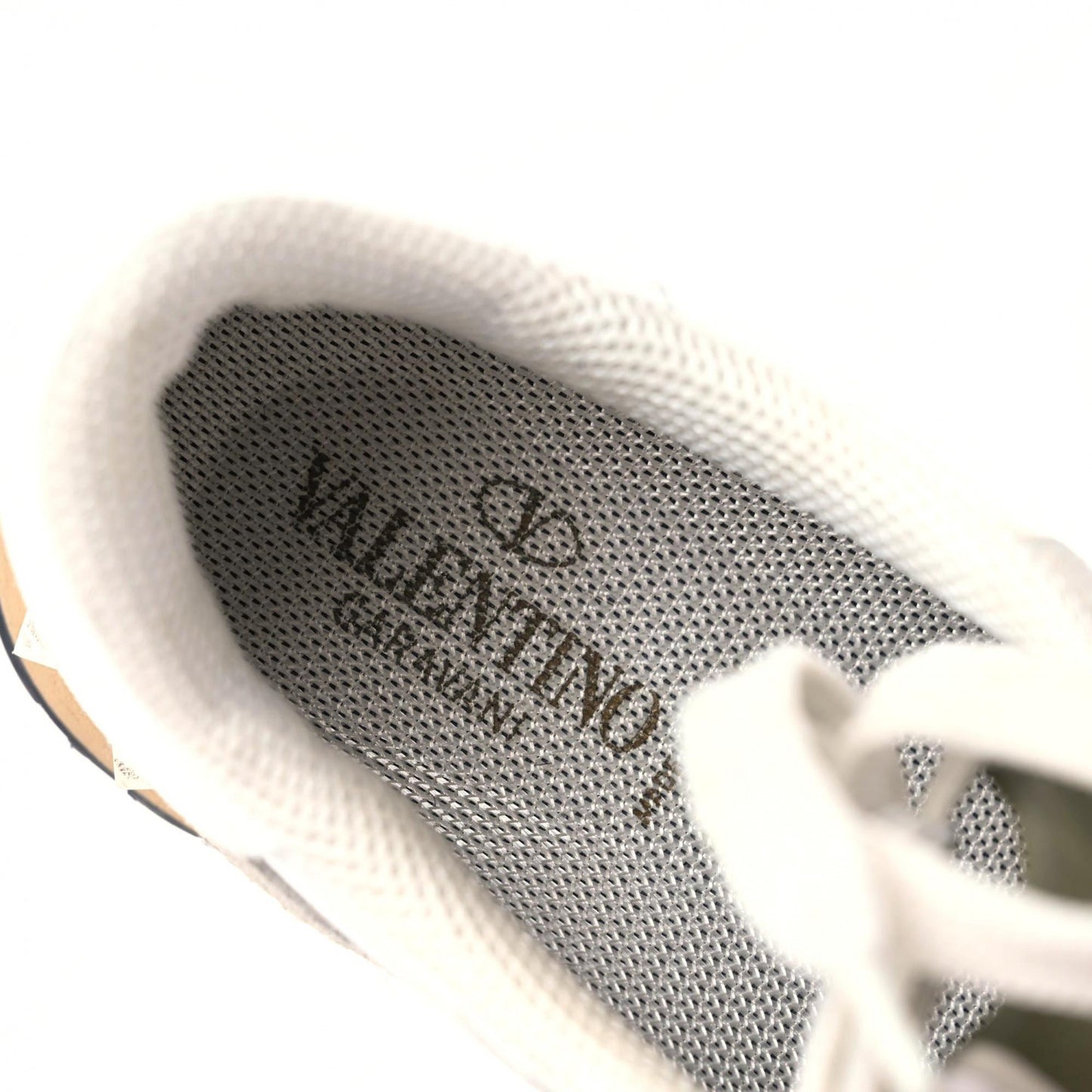 Fabric Suede L'Amour Mens Rockrunner Sneakers 41 White