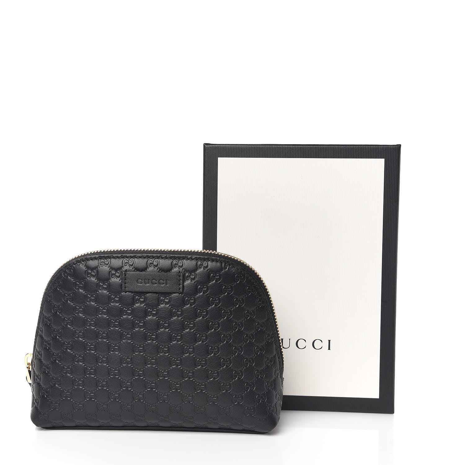 Gucci Microguccissima GG Cosmetic Case Black 10 of 10