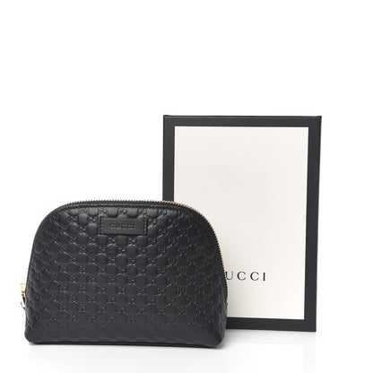 Gucci Microguccissima GG Cosmetic Case Black 10 of 10