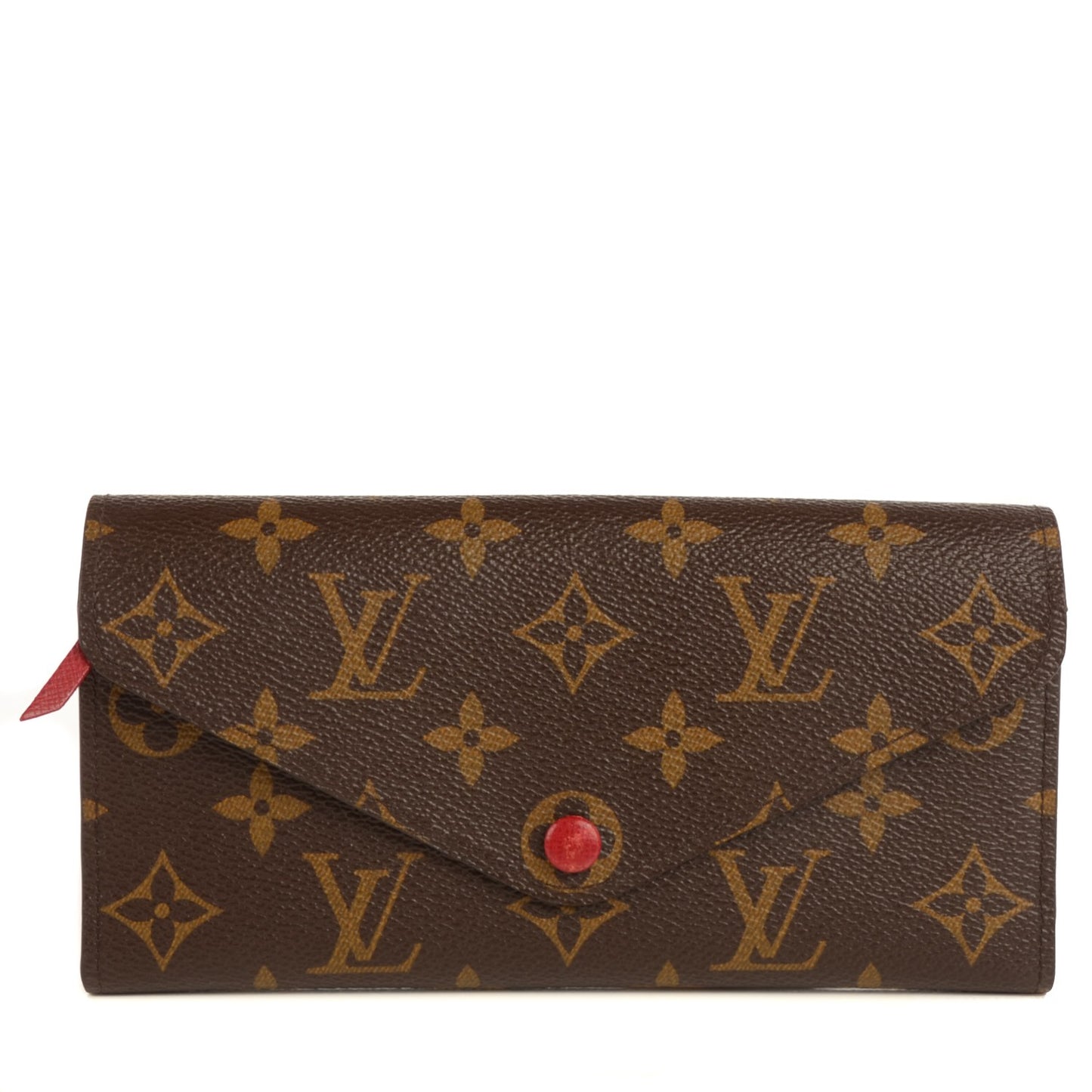Monogram Josephine Wallet Red