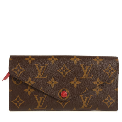 Louis Vuitton Monogram Josephine Wallet Red 1 of 8