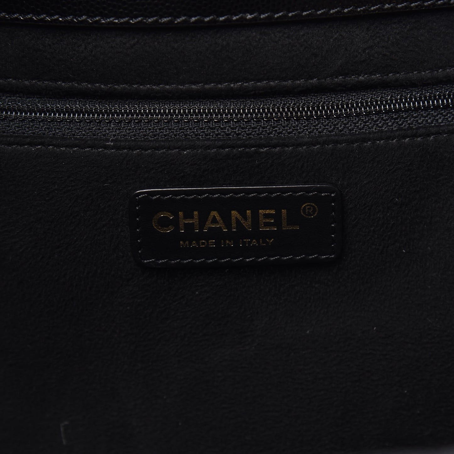 Caviar Small Studded Deauville Tote Black