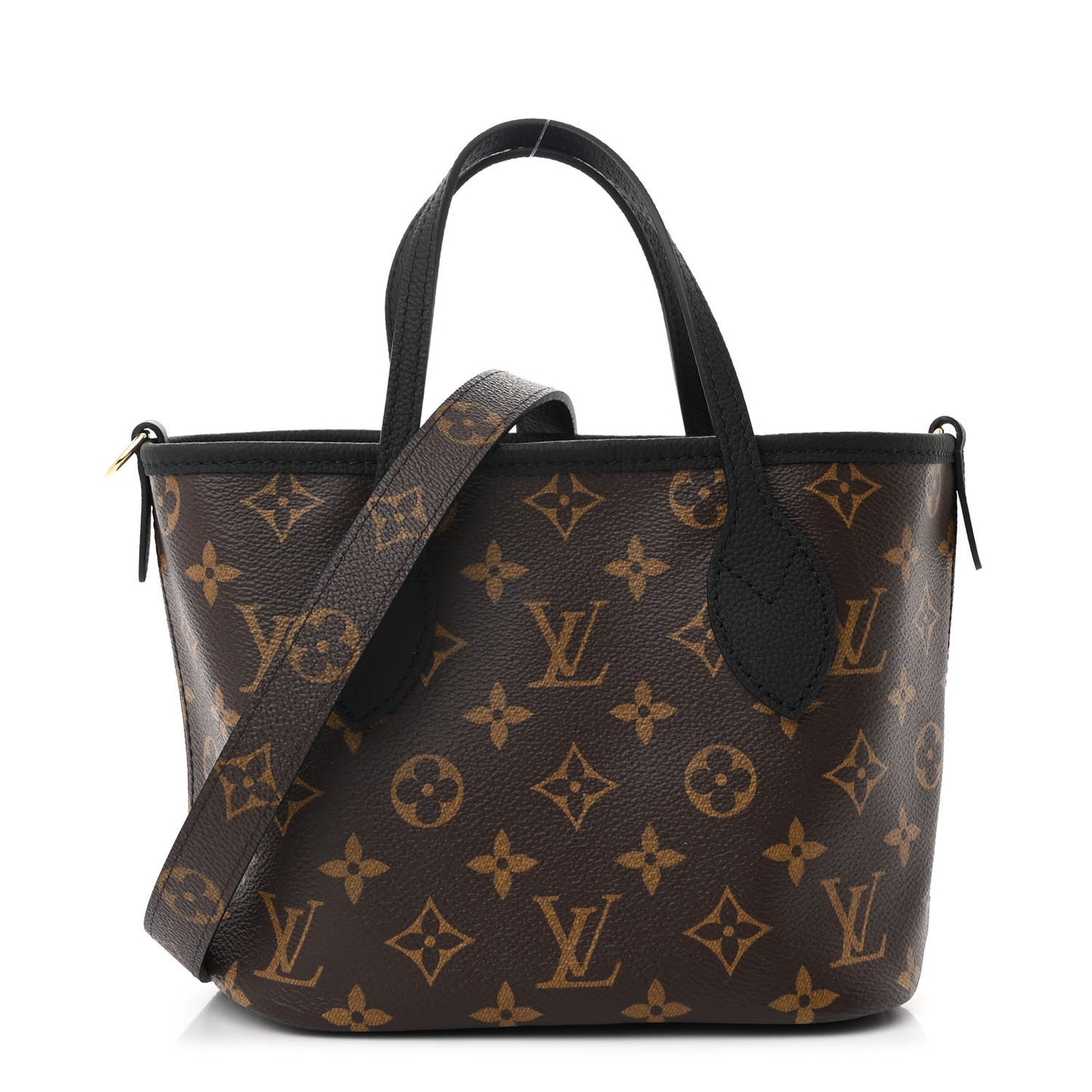 Monogram Neverfull Inside Out Bandouliere BB Black