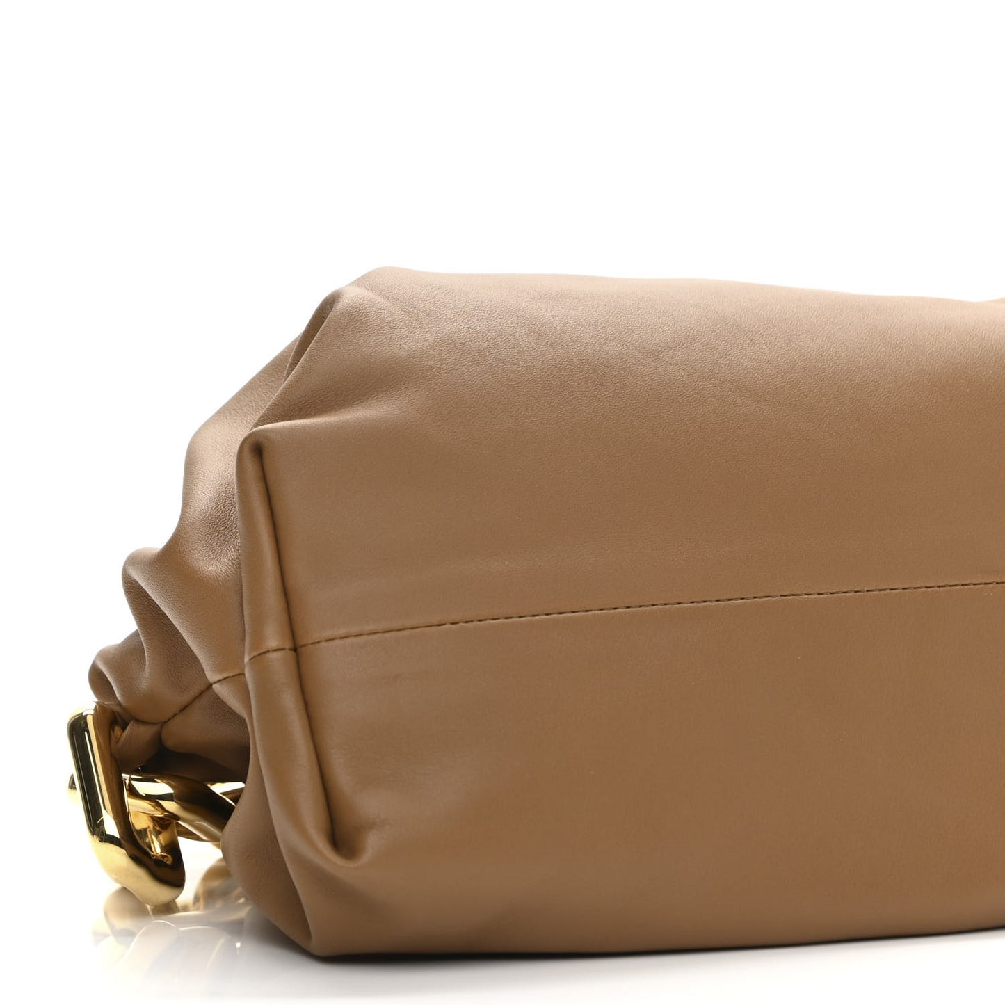 Calfskin The Pouch Chain Moutarde