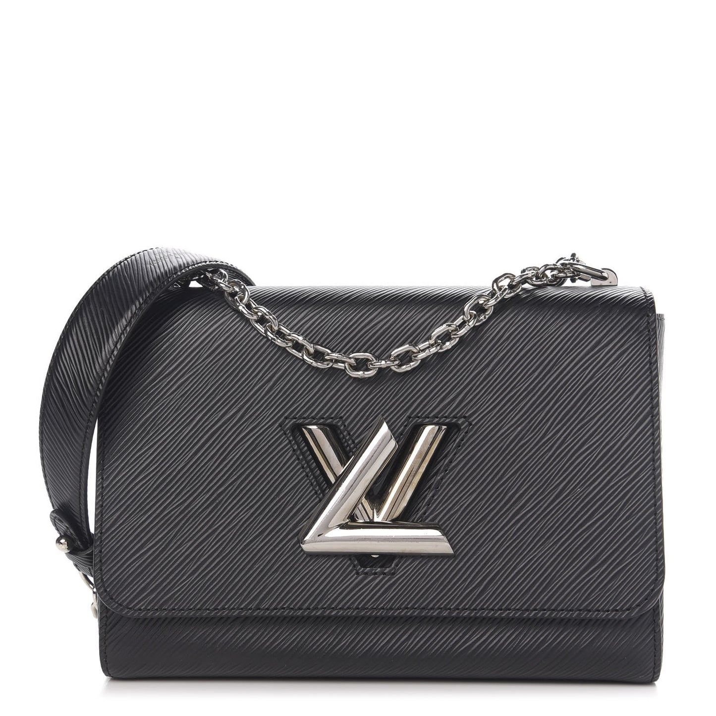 Epi Twist Shoulder Bag MM Black