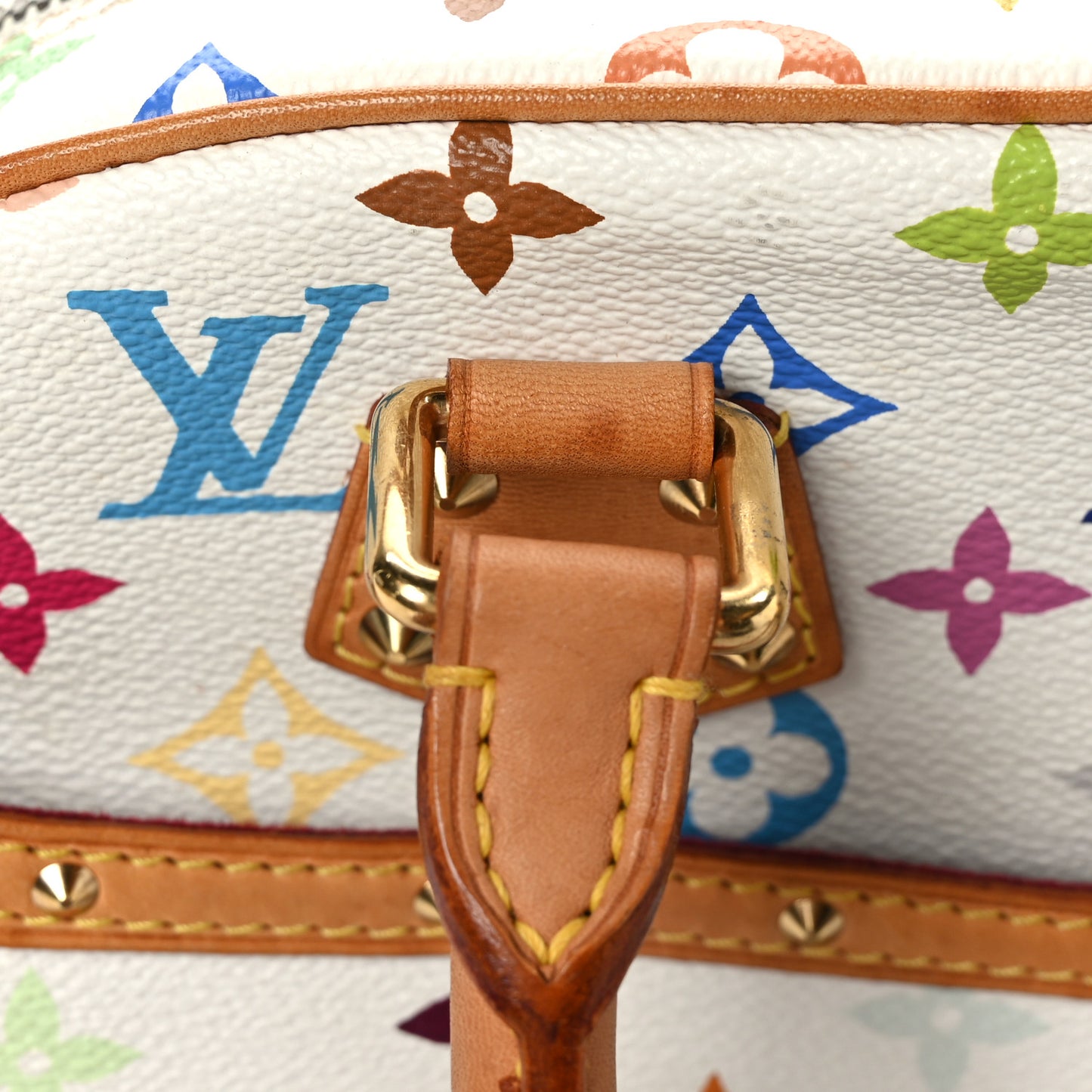 Monogram Multicolor Trouville White
