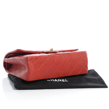 Chanel Aged Calfskin 2.55 Reissue 226 Flap Red 4 of 7