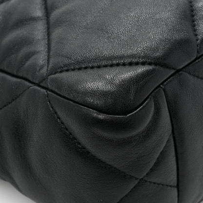 Chanel Lambskin Quilted Chanel 19 Shopping Bag Black 10 of 13