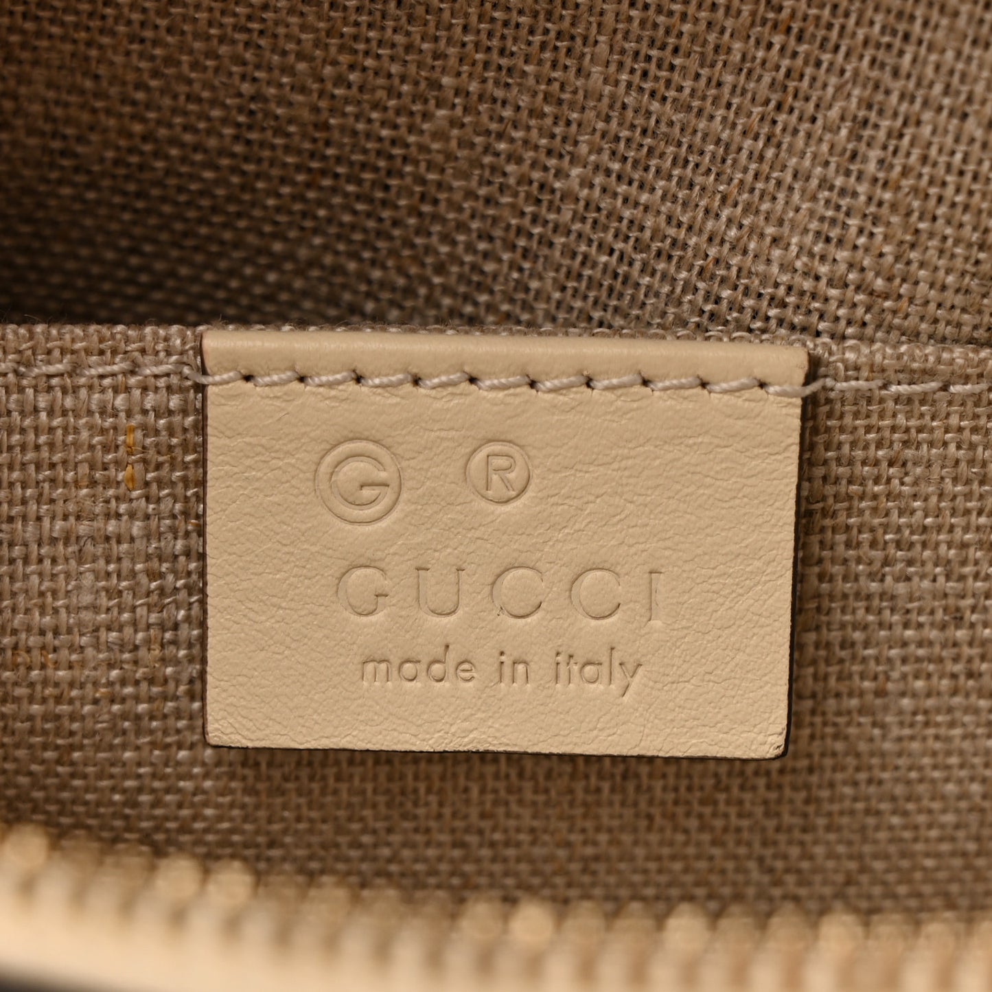 Soft Microguccissima Mini Dome Bag Ivoire