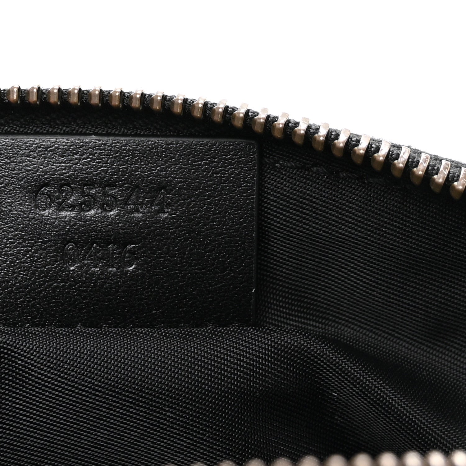 Gucci Calfskin Matelasse GG Marmont Pouch Cosmetic Case Black Black 7 of 7