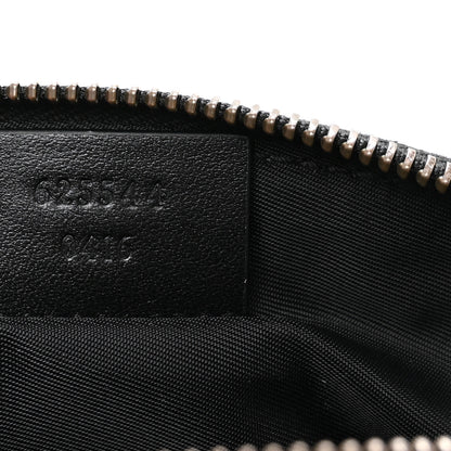 Gucci Calfskin Matelasse GG Marmont Pouch Cosmetic Case Black Black 7 of 7