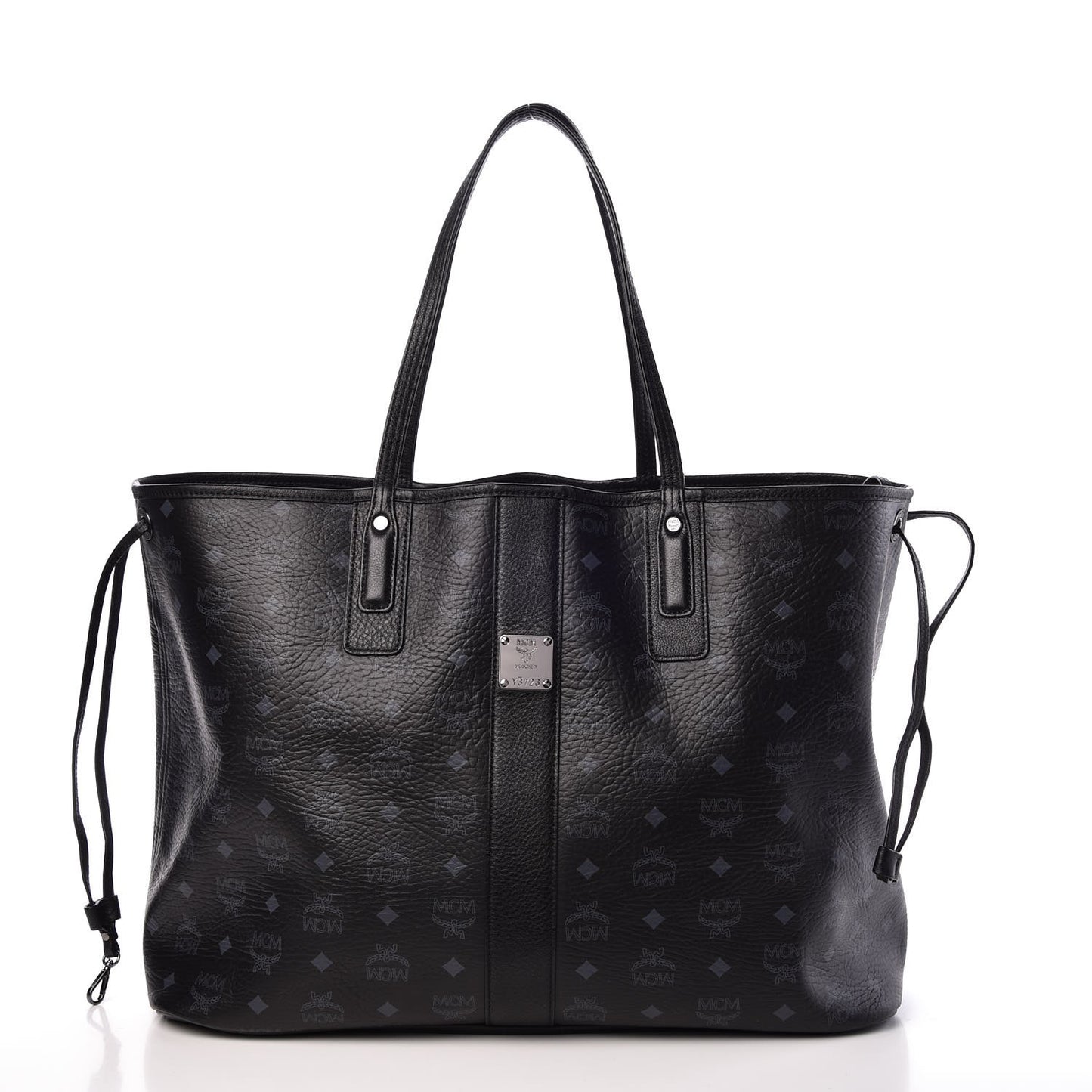 Visetos Large Liz Reversible Shopper Tote Black