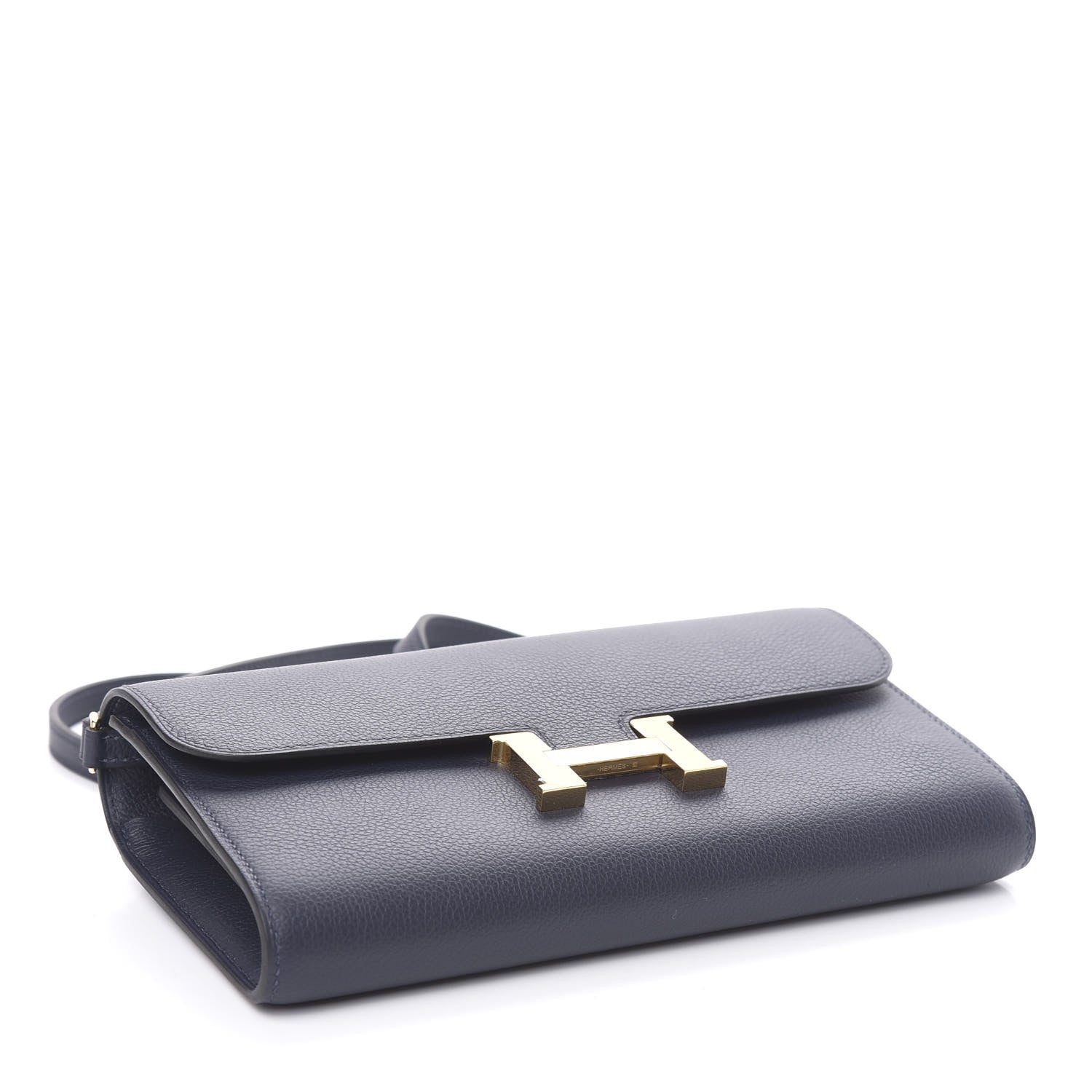 Hermes Evercolor Constance Wallet To Go Bleu Nuit 4 of 10