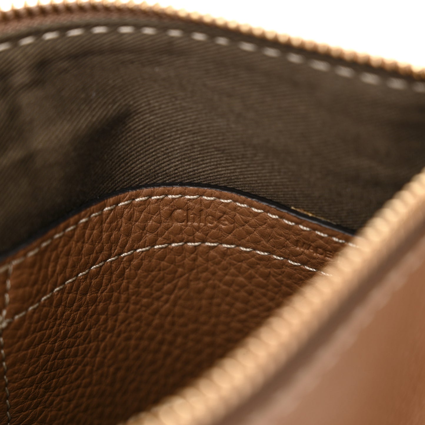 Calfskin Mini Marcie Satchel Nut