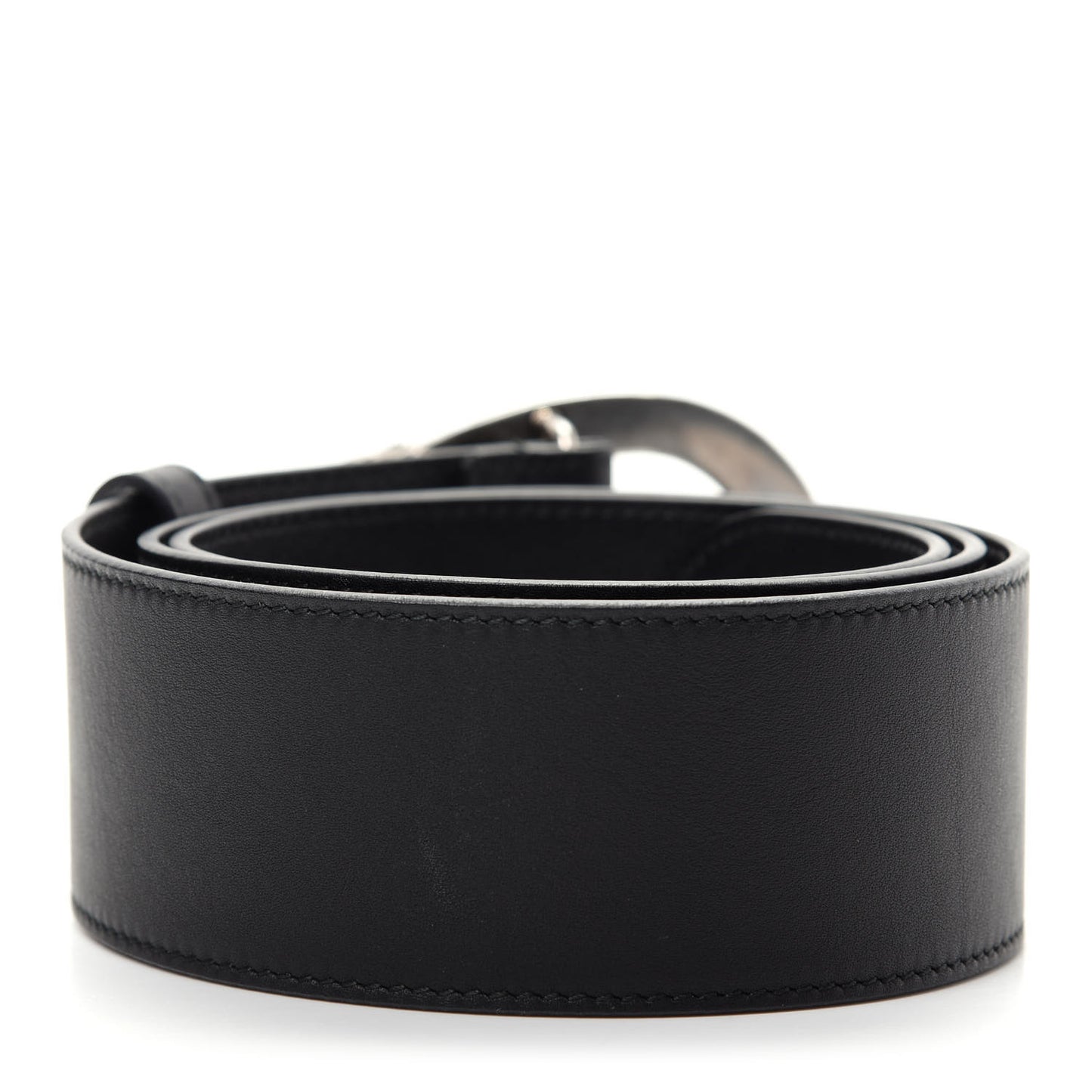 Moon Calfskin Nickel Dionysus Belt 85 34 Black