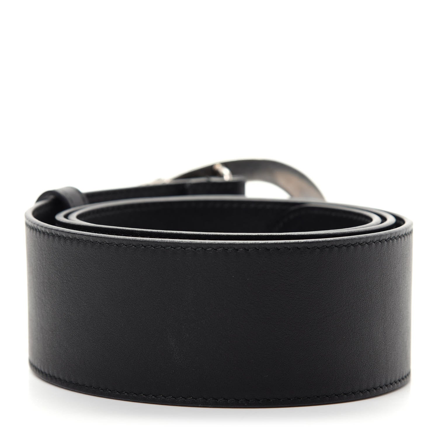 Gucci Moon Calfskin Nickel Dionysus Belt 85 34 Black 2 of 5