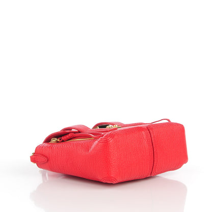 3.1 Phillip Lim 3.1 Textured Calfskin Mini Pashli Satchel Red 4 of 10