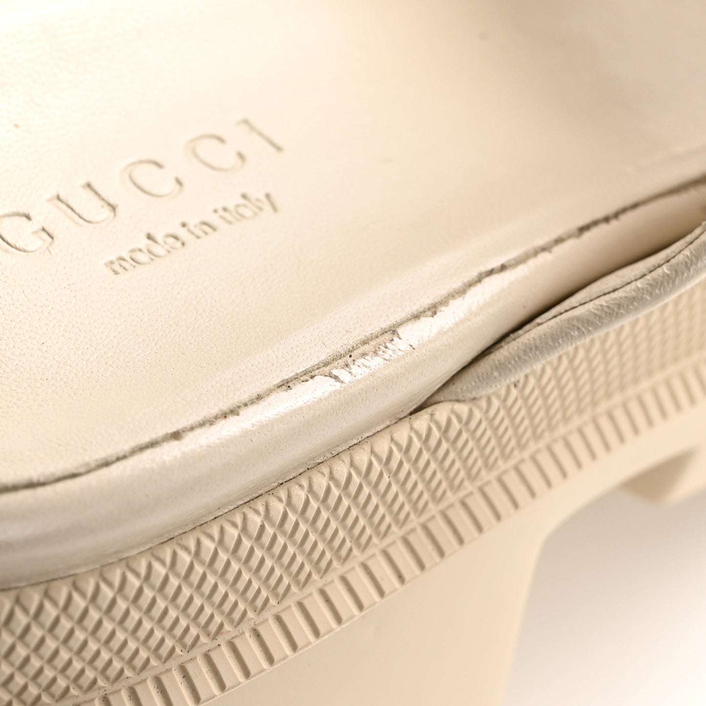 Monogram Granada Kid Trip 40/72mm Lug Sole Sandals 40.5 Beige Ebony Mystic White