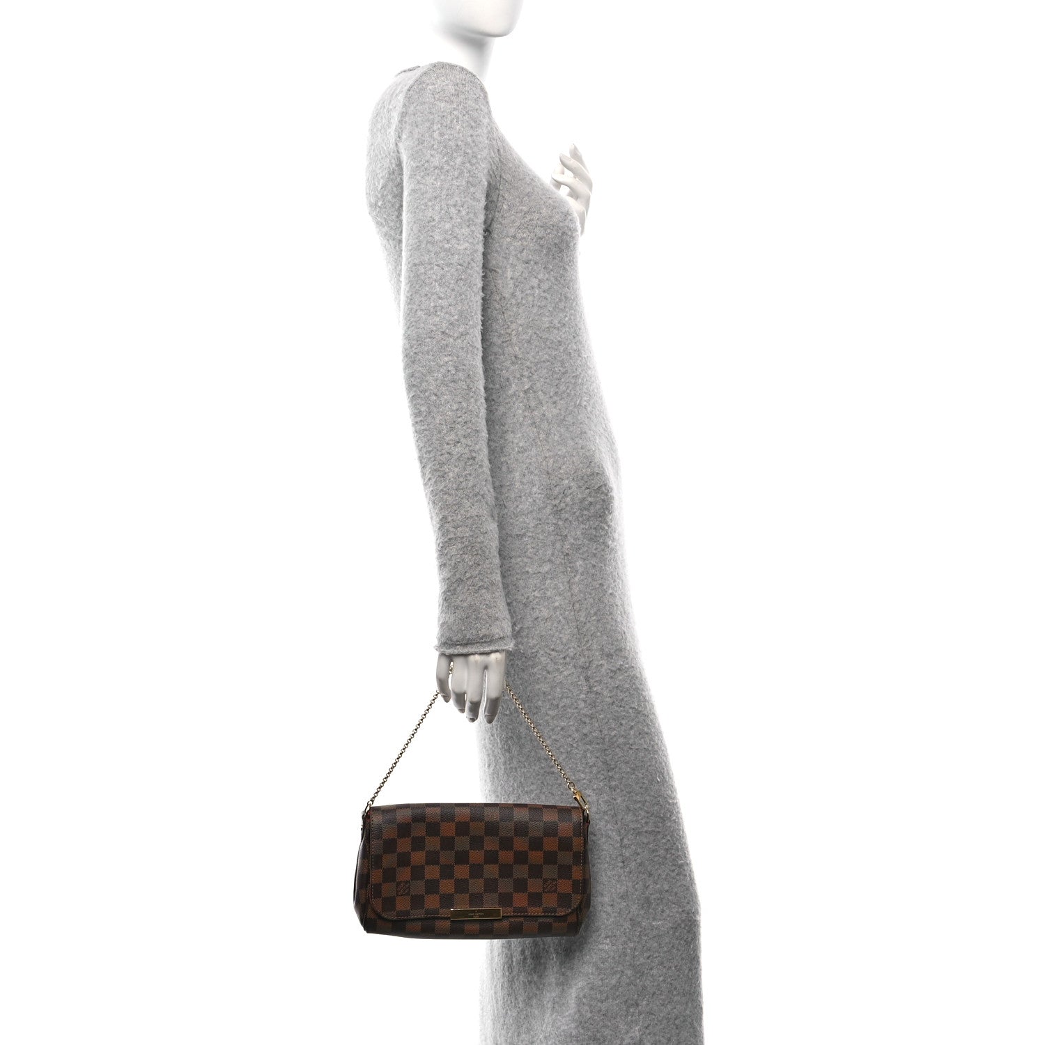 Louis Vuitton Damier Ebene Favorite MM 2 of 10