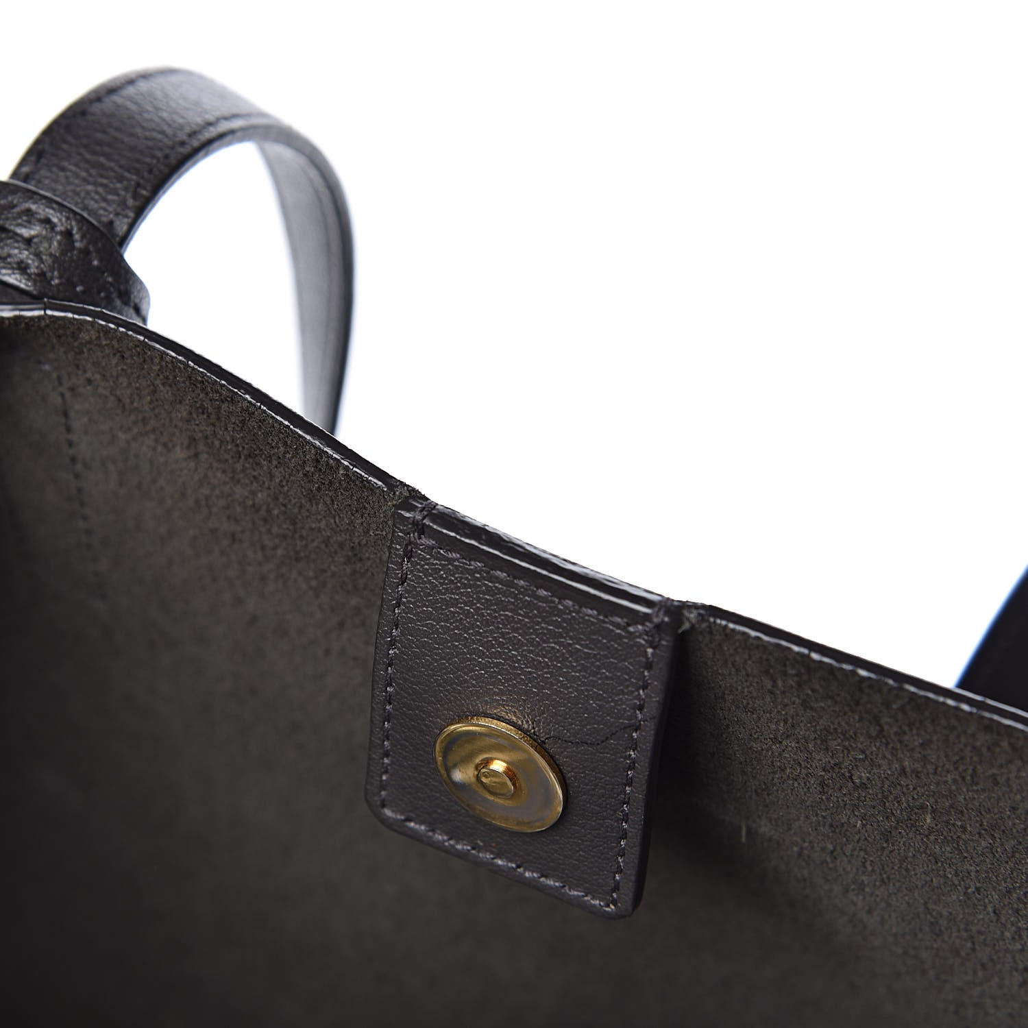 Saint Laurent Calfskin Large Shopping Tote Dark Grey 16 of 21